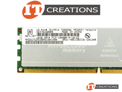 NETLIST 16GB PC3-10600R DDR3-1333 REGISTERED ECC LP HYPERCLOUD 2RX4 CL9 240 PIN 1.5V MEMORY MODULE HCDIMM video