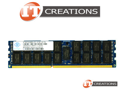 NANYA 16GB PC3L-10600R DDR3-1333 REGISTERED ECC 2RX4 CL9 240 PIN 1.35 LOW VOLTAGE MEMORY MODULE video
