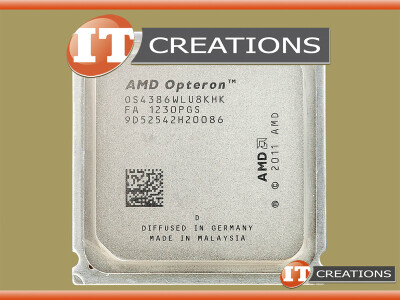 AMD OPTERON 8 CORE PROCESSOR 4386 3.1GHZ 8MB L3 CACHE 6400 MT/S BUS SPEED 95W video