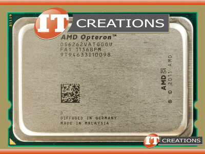 AMD OPTERON 16 CORE PROCESSOR 6262 HE 1.60GHZ 16MB L3 CACHE 6.4 GT/S BUS SPEED TDP 85W video