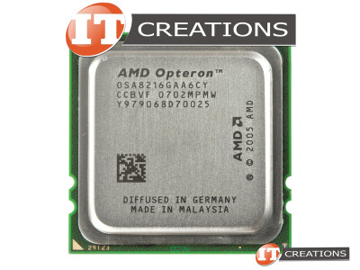 AMD OPTERON DUAL CORE PROCESSOR 8216 2.4GHZ 1MB L2 CACHE 1000 MT/S BUS SPEED 1.30 / 1.35V 95W SOCKET F ( 1207 ) video