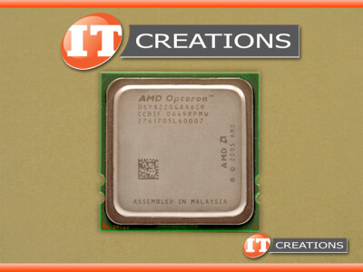 AMD OPTERON 8220 SE 2.8GHZ DUAL CORE 1000MHZ SYSTEM BUS SPEED 119W 2048KB L2 CACHE SOCKET F (1207) REVISION F2 video