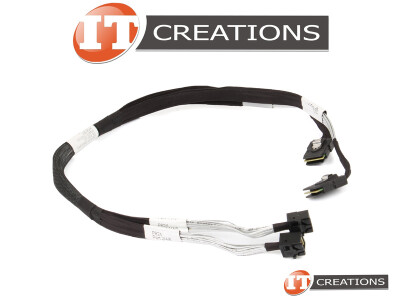 HP DUAL MINI SAS HD TO X2 MINI SAS CABLE - 22 INCH / 20 IN ( 2 ) TWO SFF-8643 TO ( 2 ) TWO SFF-8087 ( P824 PORT1 / 3 / 5 PORT2 / 4 / 6 TO HDD BP PORT 1 / PORT 2 ) video