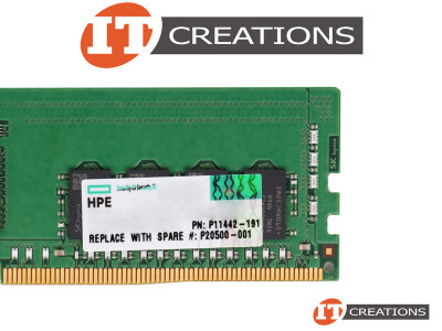 HP / HPE 16GB PC4-25600 DDR4-3200AA-R REGISTERED ECC 1RX4 CL22 288 PIN 1.20V MEMORY MODULE ( PC4-3200AA-R ) video