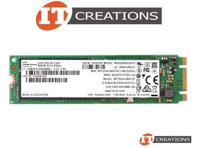 HP / HPE 960GB 96-LAYER TLC SATA III M.2 2280 96 LAYER 3D TRIPLE LEVEL CELL NAND 6GB/S SATA3 READS 540MB/S WRITES 520MB/S SOLID STATE DRIVE SSD - KEY B+M video