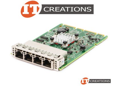 HP / BROADCOM 5719 OCP 3.0 NIC 1GBASE-T QUAD PORT OCP3 MEZZANINE CARD video