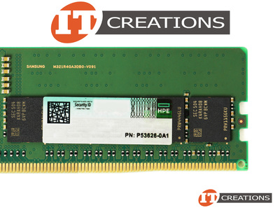 HP / HPE 32GB PC5-44800B-R DDR5-5600B-R REGISTERED ECC / EC8 2RX8 CL46 288 PIN 1.1V MEMORY MODULE ( PC5-5600B-R ) ( ERROR CORRECTION CODE 80 BIT ) video