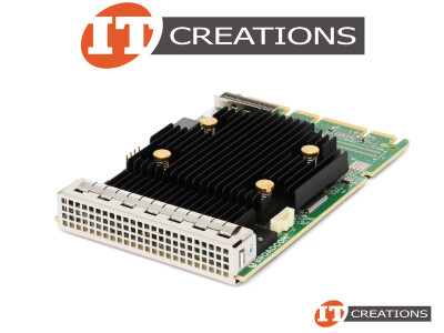 HP MR408I-O GEN11 OCP 3.0 TRIMODE 16GB/S PCIE NVME / 12GB/S SAS EIGHT PORT 4GB CACHE OCP3 SPDM RAID CONTROLLER - BROADCOM MEGARAID 408I-O PCI-E 4.0 NON VOLATILE MEMORY EXPRESS / 12GB/S SAS / 6GB/S SATA 8-PORT LOW PROFILE / SFF SMALL FORM FACTOR OPEN COMPUTE PROJECT GEN3 STORAGE CONTROLLER SUPPORTS PCI-E 4.0 X8 SPEEDS ( 1 ) ONE SLIMSAS 74 PIN SFF-8654 CONNECTOR ( 1X8 SLIM SAS 74P ) - RAIDS 0, 1, 5, 6, 10, 50, 60, JBOD - SECURITY PROTECTION DATA MODEL video