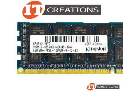 DELL COMPATIBLE 8GB PC3L-10600R DDR3-1333 REGISTERED ECC 2RX4 CL9 240 PIN 1.35V LOW VOLTAGE MEMORY MODULE video