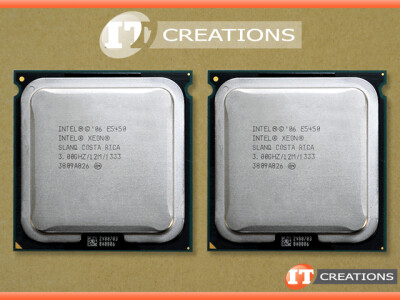 INTEL XEON CPU MATCHING PAIR ASSEMBLY HAS (2) E5450 QUAD CORE 3.0GHZ PROCESSORS video