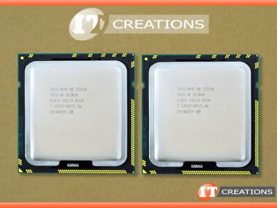 INTEL XEON CPU MATCHING PAIR ASSEMBLY HAS (2) E5540 2.5GHZ QUAD CORE PROCESSORS video