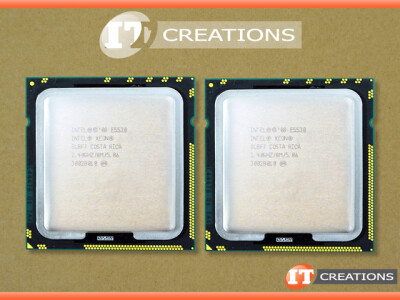 INTEL XEON CPU MATCHING PAIR ASSEMBLY HAS (2) E5530 2.4GHZ QUAD CORE PROCESSORS video