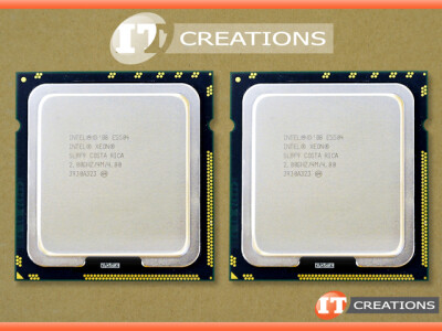 INTEL XEON CPU MATCHING PAIR ASSEMBLY HAS (2) E5504 2.0GHZ QUAD CORE PROCESSORS video