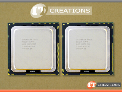 INTEL XEON CPU MATCHING PAIR ASSEMBLY HAS (2) E5520 2.2GHZ QUAD CORE PROCESSORS video