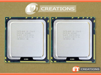 INTEL XEON CPU MATCHING PAIR ASSEMBLY HAS (2) E5640 2.6GHZ QUAD CORE PROCESSORS video