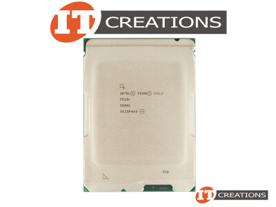 INTEL XEON GOLD 28 CORE PROCESSOR 5520+ 2.2GHZ BASE / 4GHZ MAX 52.5MB CACHE 20GT/S UPI TDP 205W 2S FCLGA4677 ( EMERALD RAPIDS ) ( 5TH GEN SCALABLE ) video