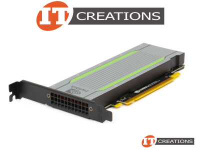 DELL NVIDIA TESLA T4 TURING GPU ACCELERATOR 16GB 300GB/S GDDR6 2560 CUDA CORES INTERCONNECT BANDWIDTH 32GB/S PCI-E 3.0 X16 GENERAL PURPOSE GRAPHICS PROCESSING UNIT GPGPU video