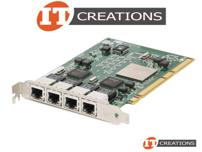INTEL PRO 1000 GT QUAD PORT PCI-X 64 BIT 133MHZ ( 4 ) FOUR RJ45 PORTS 10 / 100 / 1000T MB/S GIGABIT SERVER ADAPTER video