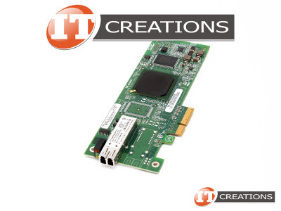 QLOGIC QLE2460 4GB/S PCI-E X4 ( 1 ) ONE FIBRE CHANNEL PORT HOST BUS ADAPTER - HALF HEIGHT CARD WITH NO BRACKET video
