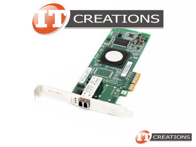 HP QLOGIC QLE2460 4GB PCI-E X4 ( 1 ) ONE FIBRE CHANNEL PORT HOST BUS ADAPTER - HALF HEIGHT CARD WITH FULL HEIGHT / HIGH PROFILE BRACKET video