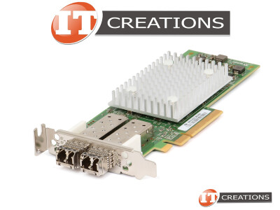 QLOGIC QLE2692 DUAL PORT SFP 16GB FCA ENHANCED GEN 5 FIBRE CHANNEL ADAPTER ASSEMBLY - INCLUDES CARD WITH ( 2 ) TWO SMALL FORM FACTOR PLUGGABLE TRANSCE video