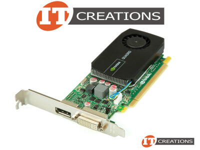 HP NVIDIA QUADRO 600 GRAPHICS CARD 1GB 96 CUDA CORES MEMORY INTERFACE 128 BIT DDR3 MEMORY BANDWIDTH 25.6GB/S PCI-E 2.0 X16 40W GRAPHICS PROCESSING UNIT GPU VIDEO CARD video