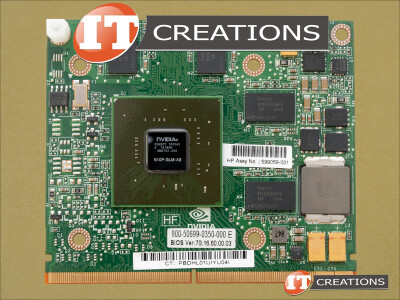 HP NVIDIA QUADRO FX 880M GRAPHICS CARD 1GB 48 CUDA CORES MEMORY INTERFACE 128 BIT GDDR3 MEMORY BANDWIDTH 25.6GB/S PCI-E 2.0 MEZ GFX 35W VIDEO CARD video