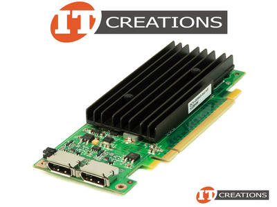 DELL NVIDIA QUADRO NVS 295 GPU 256MB 8 CUDA CORES MEMORY INTERFACE 64 BIT GDDR3 MEMORY BANDWIDTH 11.2GB/S PCI-E 2.0 X16 ( 2 ) TWO DISPLAYPORTS MPC 23W GRAPHICS PROCESSING UNIT VIDEO CARD video