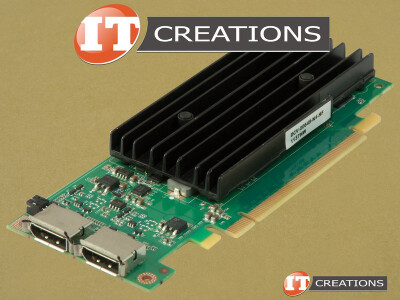 DELL NVIDIA QUADRO NVS 295 GPU 256MB 8 CUDA CORES MEMORY INTERFACE 64 BIT GDDR3 MEMORY BANDWIDTH 11.2GB/S PCI-E 2.0 X16 ( 2 ) TWO DISPLAYPORTS MPC 23W GRAPHICS PROCESSING UNIT VIDEO CARD video