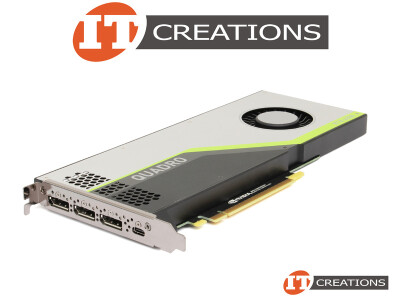 HP NVIDIA QUADRO RTX 4000 TURING GPU 8GB 2304 CUDA CORES MEMORY INTERFACE 256 BIT GDDR6 MEMORY BANDWIDTH 416GB/S PCI-E 3.0 X16 GRAPHICS PROCESSING UNIT VIDEO CARD video