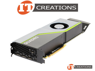HP NVIDIA QUADRO RTX 6000 TURING GPU 24GB 4608 CUDA CORES MEMORY INTERFACE 384 BIT GDDR6 MEMORY BANDWIDTH 672GB/S PCI-E 3.0 X16 GRAPHICS PROCESSING UNIT VIDEO CARD video