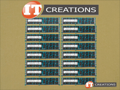 DELL 128GB RAM (16 X 8GB) 2RX4 PC3-10600R REGISTERED ECC DDR3-1333 MEMORY MODULE video