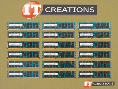 DELL 144GB RAM (18 X 8GB) PC3-10600R 2Rx4 REGISTERED ECC DDR3-1333 MEMORY MODULE video