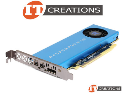 HP AMD RADEON PRO WX 3100 GPU 4GB 512 STREAM CORES MEMORY INTERFACE 128 BIT GDDR5 MEMORY BANDWIDTH 96GB/S PCI-E 3.0 X16 ( 2 ) TWO MINI DISPLAYPORTS MDP ( 1 ) ONE DISPLAYPORT DP GRAPHICS PROCESSING UNIT VIDEO CARD video