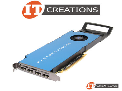 HP AMD RADEON PRO WX 7100 POLARIS GPU 8GB 2304 STREAM PROCESSORS MEMORY INTERFACE 256 BIT GDDR5 PCI-E 3.0 X16 ( 4 ) FOUR DISPLAYPORTS DP GRAPHICS PROCESSING UNIT VIDEO CARD - 36 COMPUTE UNITS ( 2304 CORES ) ( WX7100 ) video