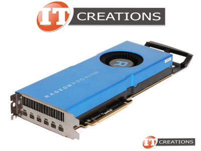 HP AMD RADEON PRO WX 9100 GPU 16GB 4096 STREAM CORES MEMORY INTERFACE 2048 HBM2 MEMORY BANDWIDTH 484GB/S PCI-E 3.0 X16 ( 6 ) SIX MINI DISPLAYPORTS MDP GRAPHICS PROCESSING UNIT VIDEO CARD - ( 1 ) ONE 10 PIN DISPLAY COLOR OUTPUT ( 1 ) ONE 3 PIN STEREO CONNECTOR ( WX9100 ) video