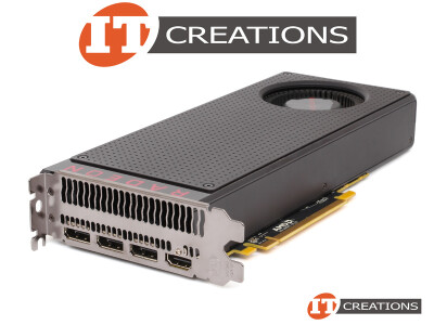 AMD RADEON RX 480 GPU 4GB 2304 STREAM PROCESSORS MEMORY INTERFACE 256 BIT GDDR5 MEMORY BANDWIDTH 224GB/S PCI-E 3.0 X16 ( 3 ) THREE DISPLAYPORTS DP ( 1 ) ONE HDMI GRAPHICS PROCESSING UNIT VIDEO CARD - DUAL SLOT DIMENSIONS 9.5 INCH L X 4.4 IN H X 1.5 INCH W video