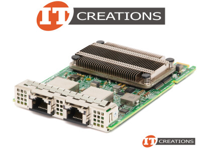DELL / BROADCOM 57416 OCP 3.0 NIC 10GBASE-T DUAL PORT OCP3 MEZZANINE CARD - BCM57416 / BCM957416 10GB/S ETHERNET 2-PORT / 10GBE / DP10 OPEN COMPUTE PROJECT GEN3 NETWORK INTERFACE ADAPTER SUPPORTS PCI-E 4.0 X8 SPEEDS ( 2 ) TWO RJ45 CONNECTORS ( RJ-45 ) video