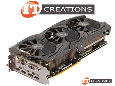 ASUS NVIDIA GEFORCE GTX 1070 TI STRIX GAMING PASCAL ADVANCED BINNED EDITION GPU 8GB 2432 CUDA CORES GDDR5 MEMORY INTERFACE 256 BIT GRAPHICS PROCESSING UNIT VIDEO CARD video