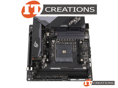 ASUS ROG STRIX X570-I GAMING MOTHERBOARD - SYSTEM BOARD MINI-ITX FORM FACTOR ( 1 ) ONE AM4 SOCKET ( 2ND AND 3RD GEN AMD RYZEN 3000 ) ( 2 ) TWO DDR4 DI video