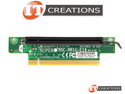 SUPERMICRO 1X16 RISER CARD - 1U LHS ( 1 ) ONE PCI-E 3.0 X16 SLOT video