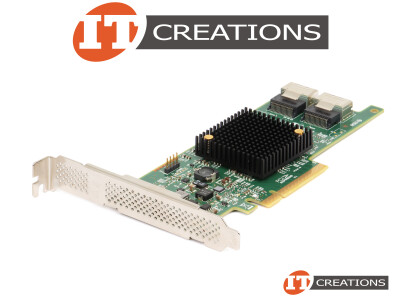 DELL / LSI SAS9207-8I HBA 6GB/S SAS+SATA EIGHT PORT PCI-E 3.0 X8 HOST BUS ADAPTER - BROADCOM / AVAGO 9207-8I SAS / SATA 8-PORT ( 2 ) TWO MINI SAS SFF-8087 CONNECTORS video