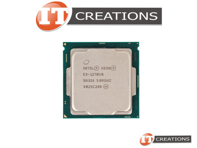 INTEL XEON QUAD CORE PROCESSOR E3-1270V6 3.80GHZ 8MB SMART CACHE 8 GT/S DMI3 TDP 72W FCLGA1151 ( SOCKET H4 ) ( KABY LAKE ) video