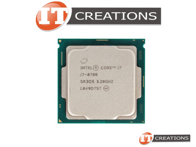 INTEL CORE I7 6 CORE PROCESSOR I7-8700 3.20GHZ BASE / 4.60GHZ MAX 12MB SMART CACHE 8 GT/S BUS SPEED TDP 65W FCLGA1151 ( COFFEE LAKE ) video