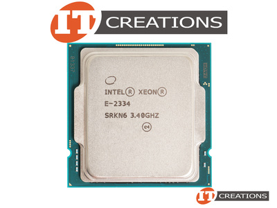 INTEL XEON QUAD CORE PROCESSOR E-2334 3.40GHZ BASE / 4.80GHZ MAX 8MB SMART CACHE 8 GT/S BUS SPEED TDP 65W FCLGA1200 ( ROCKET LAKE ) video