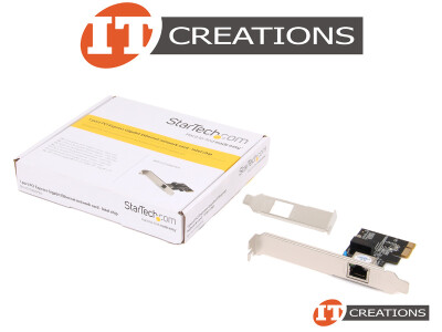 STARTECH 1 PORT GIGABIT ETHERNET NETWORK INTERFACE CARD - INTEL I210-AT BASED 10 / 100 / 1000MB/S PCI-E X1 ( 1 ) ONE RJ45 ( RJ-45 ) video