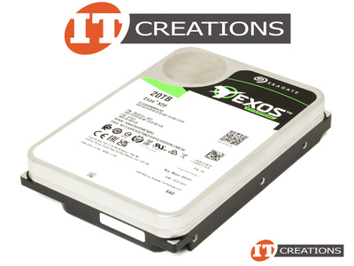 SEAGATE 20TB 7.2K RPM SAS III 3.5 INCH LARGE FORM FACTOR LFF ENTERPRISE EXOS X20 SED FAST FORMAT 12GB/S SAS3 256MB HARD DRIVE ( 20000GB ) - SELF ENCRYPTING FF video