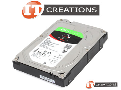SEAGATE 3TB 5.9K RPM SATA III 3.5 INCH LARGE FORM FACTOR LFF IRONWOLF NAS ADVANCED FORMAT AF 6GB/S SATA3 64MB CACHE HARD DRIVE ( 3000GB ) video