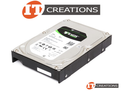 SEAGATE 4TB 7.2K RPM SAS III 3.5 INCH LARGE FORM FACTOR LFF ENTERPRISE EXOS 7E8 512N 12GB/S SAS3 256MB CACHE HARD DRIVE ( 4000GB ) video