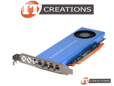 DELL AMD RADEON PRO WX4100 POLARIS GPU 4GB 1024 STREAM PROCESSORS MEMORY INTERFACE 128 BIT GDDR5 MEMORY BANDWIDTH 96GB/S PCI-E 3.0 X16 ( 4 ) FOUR MINI DISPLAYPORTS MDP GRAPHICS PROCESSING UNIT VIDEO CARD video